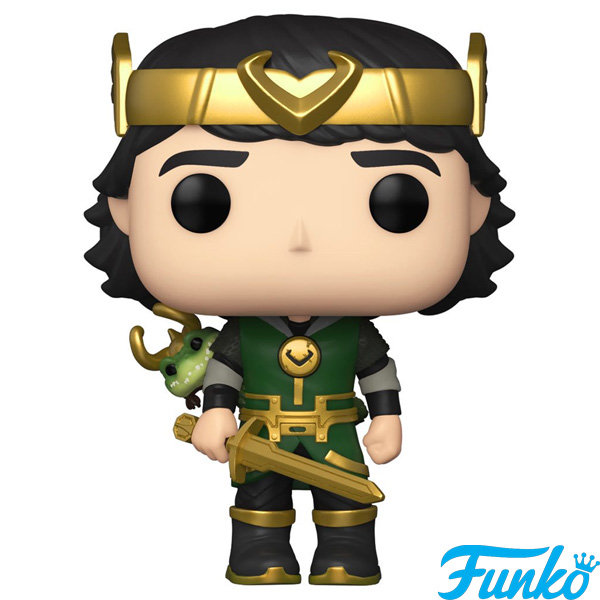 Funko POP #900 Marvel Loki Kid Loki with Alligator Loki Figure